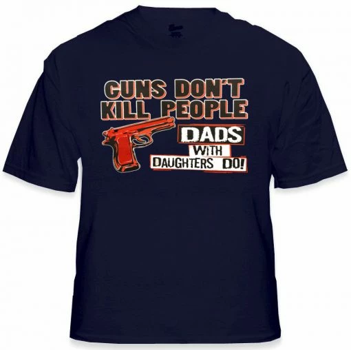 Bewild Guns Don't Kill People Mens T-Shirt