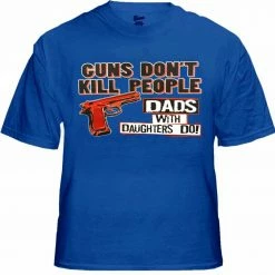 Bewild Guns Don't Kill People Mens T-Shirt