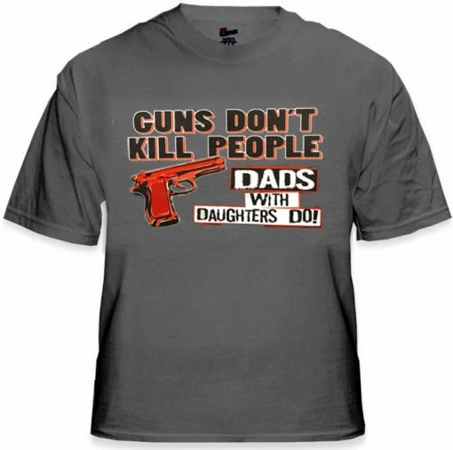 Bewild Guns Don't Kill People Mens T-Shirt