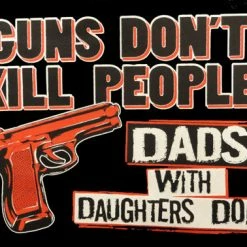 Bewild Guns Don't Kill People Mens T-Shirt