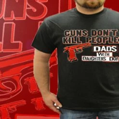 Bewild Guns Don't Kill People Mens T-Shirt