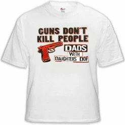 Bewild Guns Don't Kill People Mens T-Shirt