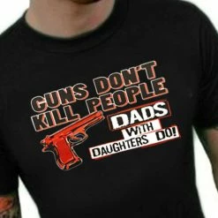 Bewild Guns Don't Kill People Mens T-Shirt