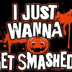 Bewild Halloween Shirts - Get Smashed Adult T-Shirt 15 Bewild Halloween Shirts - Get Smashed Adult T-Shirt