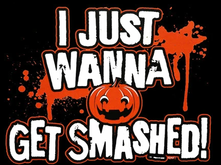 Bewild Halloween Shirts - Get Smashed Adult T-Shirt 9 Bewild Halloween Shirts - Get Smashed Adult T-Shirt