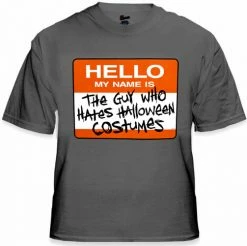 Bewild Halloween Prints Halloween Shirts - Hello My Name Is... Adult T-Shirt