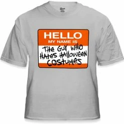 Bewild Halloween Prints Halloween Shirts - Hello My Name Is... Adult T-Shirt