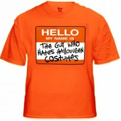 Bewild Halloween Prints Halloween Shirts - Hello My Name Is... Adult T-Shirt