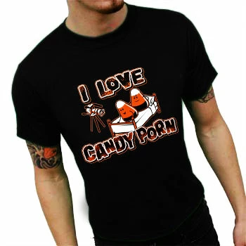 Bewild Halloween Shirts - I Love Candy Porn Men's T-Shirt 5 Bewild Halloween Shirts - I Love Candy Porn Men's T-Shirt