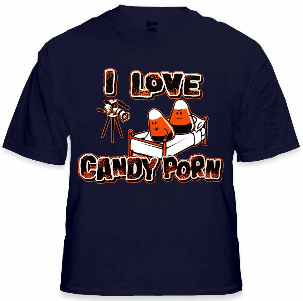 Bewild Halloween Shirts - I Love Candy Porn Men's T-Shirt 8 Bewild Halloween Shirts - I Love Candy Porn Men's T-Shirt