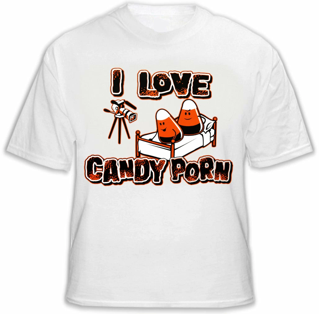 Bewild Halloween Shirts - I Love Candy Porn Men's T-Shirt 9 Bewild Halloween Shirts - I Love Candy Porn Men's T-Shirt