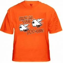 Bewild Cool Funny & Offensive Halloween Shirts - Show Me Your Boo Bees Adult Men's T-Shirt