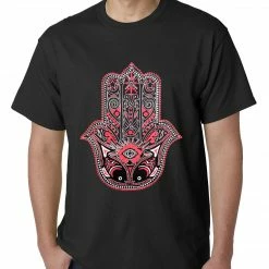 Bewild Hamsa - Hand Of Protection Mens T-shirt Cool Funny & Offensive
