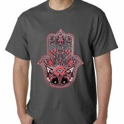 Bewild Hamsa - Hand Of Protection Mens T-shirt Cool Funny & Offensive