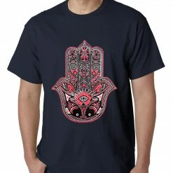 Bewild Hamsa - Hand Of Protection Mens T-shirt Cool Funny & Offensive