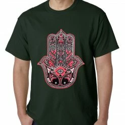 Bewild Hamsa - Hand Of Protection Mens T-shirt Cool Funny & Offensive