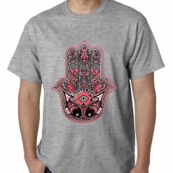 Bewild Hamsa - Hand Of Protection Mens T-shirt Cool Funny & Offensive