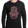 Bewild Hamsa - Hand Of Protection Thermal Shirt Famous Quotes And Sayings