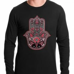 Bewild Hamsa - Hand Of Protection Thermal Shirt Famous Quotes And Sayings
