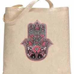 Bewild Hamsa - Hand Of Protection Totebag Cool Funny & Offensive