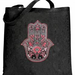 Bewild Hamsa - Hand Of Protection Totebag Cool Funny & Offensive