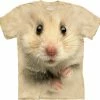 Bewild The Mountain Apparel Hamster Big Face Men's T-Shirt