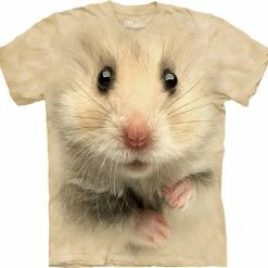 Bewild The Mountain Apparel Hamster Big Face Men's T-Shirt