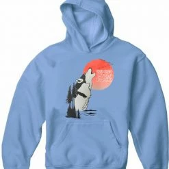 Bewild Famous Quotes And Sayings Hang Over - One Man Wolf Pack Adult Hoodie