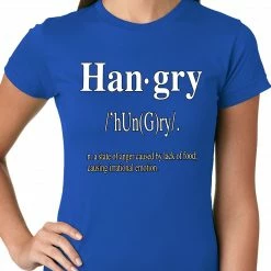 Bewild Hangry Definition Ladies T-shirt 21 Bewild Hangry Definition Ladies T-shirt