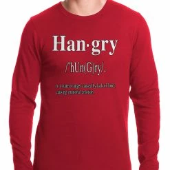 Bewild Political View Hangry Definition Thermal Shirt