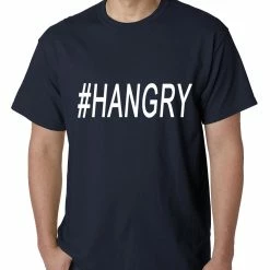 Bewild Hangry #Hangry Mens T-shirt Cool Funny & Offensive