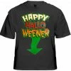 Bewild Halloween Prints Happy Hallo-Weener Halloween T-Shirt 1 Bewild Halloween Prints Happy Hallo-Weener Halloween T-Shirt