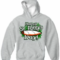 Bewild Happy St. Fatty's Day Adult Hoodie 18 Bewild Happy St. Fatty's Day Adult Hoodie