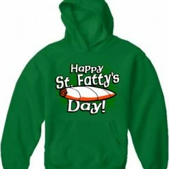 Bewild Happy St. Fatty's Day Adult Hoodie 20 Bewild Happy St. Fatty's Day Adult Hoodie