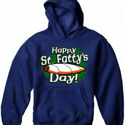 Bewild Happy St. Fatty's Day Adult Hoodie 22 Bewild Happy St. Fatty's Day Adult Hoodie