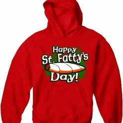 Bewild Happy St. Fatty's Day Adult Hoodie 23 Bewild Happy St. Fatty's Day Adult Hoodie