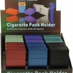 Bewild Cigarette Cases Hard Box Cigarette Case For Regular Size Cigarettes (Dozen)