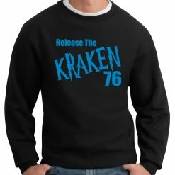 Bewild Sport Inspiration Hardy Release The Kraken Carolina Crewneck Sweatshirt