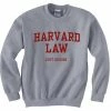 Bewild Harvard Law Just Kidding Crewneck Sweatshirt Cool Funny & Offensive 1 Bewild Harvard Law Just Kidding Crewneck Sweatshirt Cool Funny & Offensive