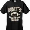 Bewild Cool Funny & Offensive Harvester National Cow Tipping Championships Men's T-Shirt