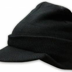 Bewild Beanies & Headspins Head Spin Beanie With Visor - BBOY Headspin Beanie With Visor (Black/Black)