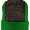 Bewild Head Spin Beanies - BBOY Headspin Break Dance Beanie (Kelly Green / Black) Beanies & Headspins