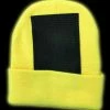 Bewild Head Spin Beanies - Neon Yellow Black Light Reactive Headspin Beanie Beanies & Headspins