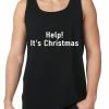 Bewild Help! It's Christmas Funny Holiday Tank Top Holiday Prints