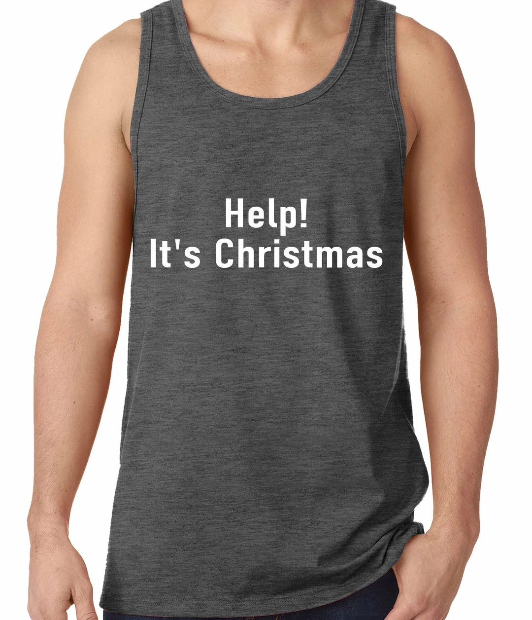 Bewild Help! It's Christmas Funny Holiday Tank Top Holiday Prints 4 Bewild Help! It's Christmas Funny Holiday Tank Top Holiday Prints
