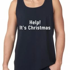 Bewild Help! It's Christmas Funny Holiday Tank Top Holiday Prints 8 Bewild Help! It's Christmas Funny Holiday Tank Top Holiday Prints