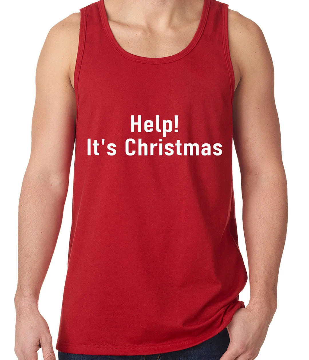 Bewild Help! It's Christmas Funny Holiday Tank Top Holiday Prints 6 Bewild Help! It's Christmas Funny Holiday Tank Top Holiday Prints