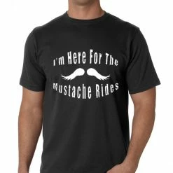 Bewild Here For Mustache Rides T-Shirt
