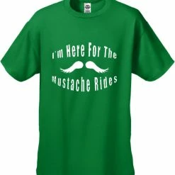 Bewild Here For Mustache Rides T-Shirt