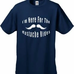 Bewild Here For Mustache Rides T-Shirt